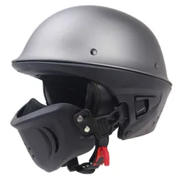 サイクリングヘルメットアメリカンゾンビレーシングモーターシックヘルメットローグカパセテモトデタチャブマスクフォーム変換カスコモトドット承認L221014