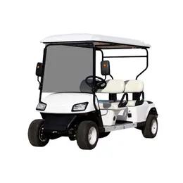 Golf Double row seat row Electric cars cart hunting sightseeing tour four wheel sturdy color optional custom modification