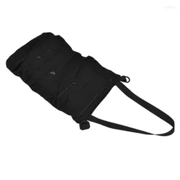 Storage Bags Tool Roll Up Bag Secure Closure Wrench Pouch For Pliers Screwdrivers