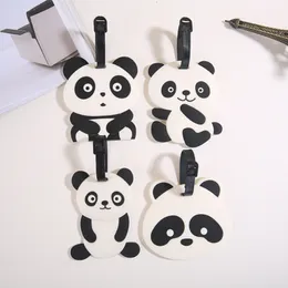 Party Gift Creative Pvc Panda Expression Li Card Travel Boarding Suipcase Cartoon Cartoon Carting Karta przesyłania LK315