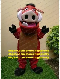 TUMBA A And Timon Mascot Costume Adult Cartoon Character Outfit Suit Upmarket Upscale Expo Fair Motexha Spoga CX4023