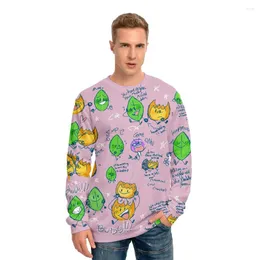 Hoodies masculinos Jacknjellify 3D Sweatshirt Sweetshirt Casual Streetwear Sudadera Hombre masculino