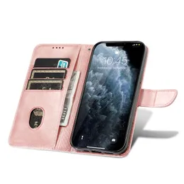 Leder-Handyhüllen für Samsung A13 A33 A53 A73 A04s A22 A72 S22 S21 FE Ultra Plus Brieftasche mit Schnalle Luxus-Hülle