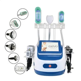 Portable 360 Cryolipolysis Slimming Machine Cavitation Fat Removal Freezing Body Sculpting Weight Loss Beauty Equipment