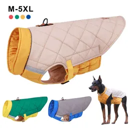 Dog Apparel Clothes For Large Dogs Waterproof Big Dog Jacket Vest Winter Warm Pet Puppy Dog Coat Clothing For French Bulldog Pug Doberman T221018