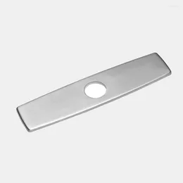 Grifos de cocina accesorios de baño acabado de níquel cepillado placa de cubierta de cubierta de grifo de fregadero de 10 pulgadas útil para 4013