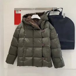 Mężczyźni zimowa kurtka desigenr kurtki Mężczyźni Puffer Kurtki z kapturem grube Doudoune Goose Coats męskie zima płaszcz z khaki brązowy designerski rozmiar xs-3xl