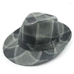 Berets Xdanqinx Nowatorski Fedoras Fedoras Fashion Jazz Hat Men's Hip Hap Hats 2022 Summer European American Style Fedora Cap Cap