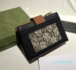 Mode Multifunktions Kleine Brieftasche Designer Kartenhalter 12 8 cm Luxus Leder Geldbörsen Pack #2022