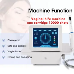 Ultrasuoni focalizzati ad alta intensità Massaggiatore vaginale Macchina Dispositivo per stringere la pelle Sollevamento del viso Rimozione delle rughe Strumento di bellezza Hifu Vaginale Stringere l'attrezzatura