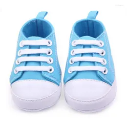 First Walkers 12 Colors Unisex Baby Boy Girl Anti-slip Soft Sole Crib Shoes Sneakers Born To 12M Prewalkers