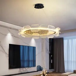 Kronleuchter Nordic Licht Luxus Wohnzimmer Kronleuchter Kreative Warmes Zuhause Modell Esszimmer Schlafzimmer Sonnenblumen Lampe