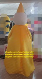 Kostymer gul hatt pojke bumba maskot kostym vuxen tecknad karaktär outfit kostym tecknad figur utföra skådespelare cx041