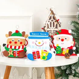 Party -Dekoration Weihnachten DIY Dekorationsbeutel Geschenke für Jungen Mädchen Geburtstag Familienspiel Weihnachtsfeier zuliefert Feiertagsspielbelohnungen