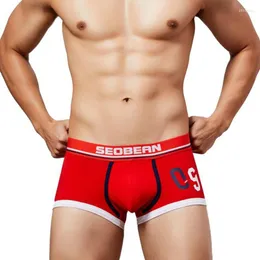 Underbyxor seobean varum￤rke mens underkl￤der boxare m￤n bomull boxare hombre boxershorts man vetement homme hane