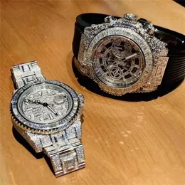 montres de luxe pour hommes moissanite Mosang pierre diamant montre mouvement montres pour hommes TOP montre de luxe montre-bracelet Mécanique automatique 904L 1012
