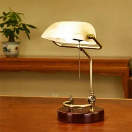 Lamp t￤cker nyanser 1 stycke glasmaterial bankers skugga ers￤ttningsskydd av bordslampor vita f￤rglampor ers￤ttare346y