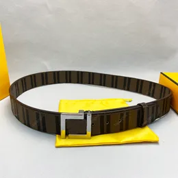 Ceinture en cuir véritable hommes largeur 4.2 cm Designer ceintures hommes or boucle lisse lettre ceinture Cintura Ceintures luxe F ceinture pour femmes