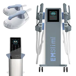 2022 تنحيف NEO EMSLIM RF حرق الدهون معدات التجميل 13 Tesla Nova Muscle Muscle Machulator مع مقابض 2/4/5 RF