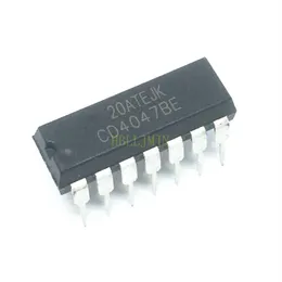 100pcs CD4047BE CD4047B CD4047 4047 DIP14 Circuits integrados IC285Z