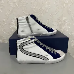 VIP【関税送料無料】希少 GOLDEN LEATHER SNEAKERS DHgate.com:Glitter Sparkle Starry Style Leather Sneakers