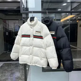 디자이너 남성 다운 재킷 남자 겉옷 코트 복어 재킷 겨울 코트 가죽 긴 셀비 아웃복 따뜻한 파카 겨울 재킷