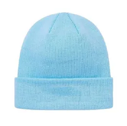 19 Kopftuch-Mütze, Winter, gestrickt, Totenkopf-Mütze, für Erwachsene, lässig, Hip-Hop-Mütze, Damen-Männer, Acryl-Mütze, Kappe, Unisex, einfarbig, warm halten