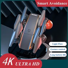 Intelligent UAV GD63 Mini Drone 4K Beroep HD Camera FPV 360 Obstacle Vermijding Smart Volg Brushless Motor Foldable Quadcopter Toy 221020