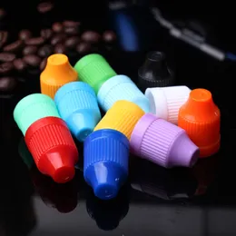 2200 pezzi / lotto e flaconi liquidi Flacone vuoto in PE da 15 ml con tappo a prova di bambino e flaconi di plastica