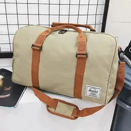 Ny mode rese väska stor kapacitet duffle casual enkelhet bagage fitness sport helg malas de viagem