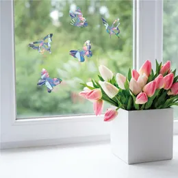 Window Stickers Rainbow Static Glass Decals Prism Protects Birds From Collisions Clings Home Decor Sun Catcher Sticker