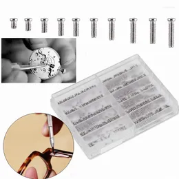 Kit di riparazione orologi 600 pezzi/scatola 10 misure Viti in acciaio inossidabile Accessorio importante per occhiali