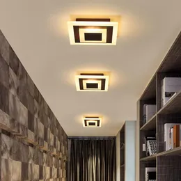 Luzes de teto LED modernas Lâmpada de teto da varanda Estudo de cozinha da varanda do corredor do corredor Plafond LED LIGHTING277A