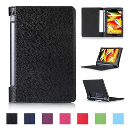 Etui na Tablet PC torby etui na Lenovo Yoga Tab 3 Pro 10.1 YT3-X90F M skórzany pokrowiec Plus YT-X703L obudowa z podstawką Tab3 YT3-X50F W221020