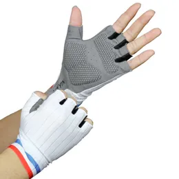 Велосипедные перчатки Новые спортивные мужчины Женщины Aero Cycling Gloves Красные белые голубые велосипедные перчатки Luvas Guantes Ciclismo T221019