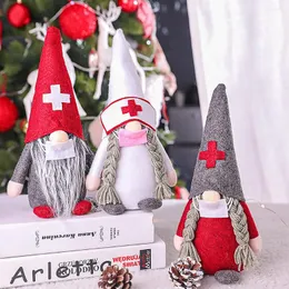 Christmas Decorations Nurses Doll Ornaments 2022 Merry Christams Decor For Home Cristmas Xmas Gifts Happy Year Navidad Noel