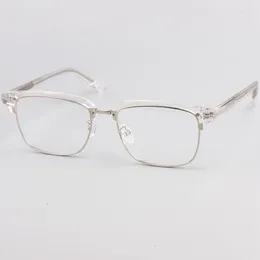 Montature per occhiali da sole T0M F0RD 5635 Occhiali da vista da uomo Montatura Moda da donna Computer con stampa leopardata