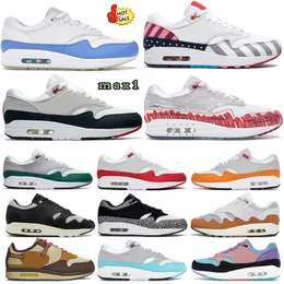 men women Running Shoes Anniversary Red noise aqua white black black womens outdoor trainers sneaker baroque brown pink sketch