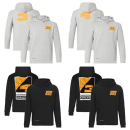 2022 new men's and women's f1 Formula One racing suit team with the same style thin fleece hoodie windproof warm fan coat can be customized in size pattern.