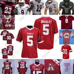 Jersey de futebol da templo Owls NCAA Zack Mesday Ryquell Armstead Ventell Bryant Michael Dogbe Matakevich Anderson Wilkerson
