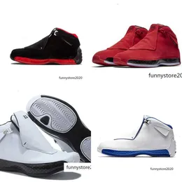 Shoes Hiking Footwear 18 Man Sneakers s Bred Defining Moments Red White Toro Black Royal Og Asg Designer Sports Outdoor