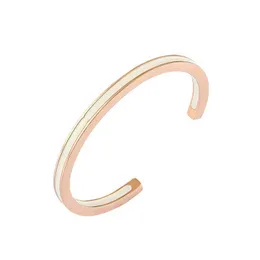 New Fashion Luxury Punk Bangle Gold Silver Color Titanium Steel Bracelets Bangle for Women Wedding on Hand Gift Jewelry S207