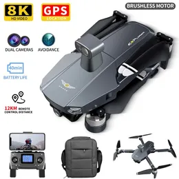 Intelligent Uav 8819 Pro/MAX Drone 8k Profesional HD Camera 5G GPS WIFI FPV 3-Axis Gimbal Brushless Motor Dron Obstacle Avoidance RC Quadcopter 221020
