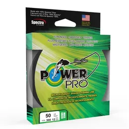 Geflochtene Angelschnur POWER PRO – Länge 275 m, Durchmesser 0,23 mm–0,43 mm, Größe 20–80 lb, Super PE 221019