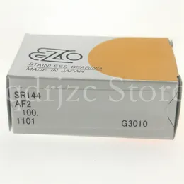 10 pcs EZO bearings open type high speed micro bearing SR144 R144H AX1/8 SS418C UL4008 DDRI-418 3.175mm 6.35mm 2.38mm