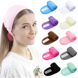 Adjustable Makeup Headband Beanie Party Favor Wash Face Hair Holder Soft Toweling Facial Hairband Bath SPA Accessories for Women