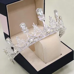 Cabeça de cabeça Moda Crystal Bridal Crown Bride Tiara Wedding Acessórios