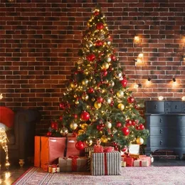 Christmas Decorations 6ft 1 8M Artificial Tree Decoration Detachable Trees Year Festival Gifts Home Indoor Outdoor Decor 220912