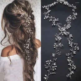 Kopfbedeckungen, westliche Hochzeit, modischer Kopfschmuck für die Braut, handgefertigte Kristallperlen-Haarschmuck, Strass-Haarnadel-Ornamente