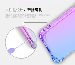 Soft Telefen Case dla Samsung A13 A23 A33 A53 A73 A12 A04S A52 A72 A42 Plus Ultra Gradient Gasbag TPU Air Bagproof Cover Cage Cage Cover Cage